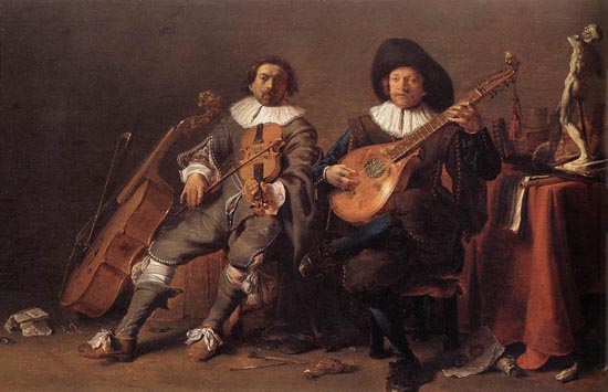 Cornelis Saftleven: Duet